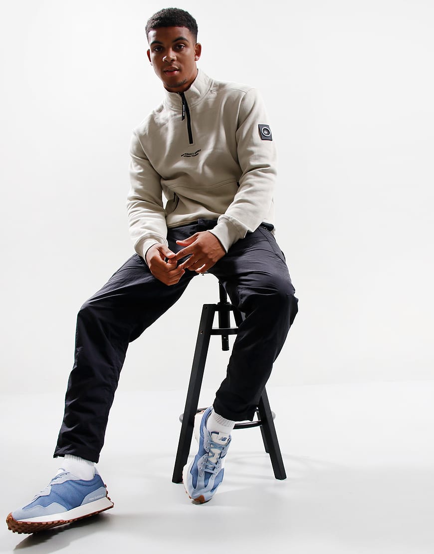 Siren Injection 1/4 Zip Sweat // Stone - Image 4