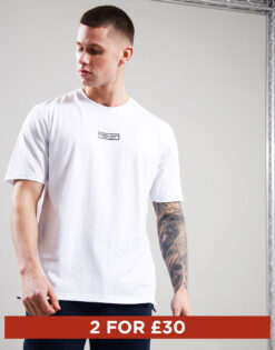 Injection Box T-Shirt // White