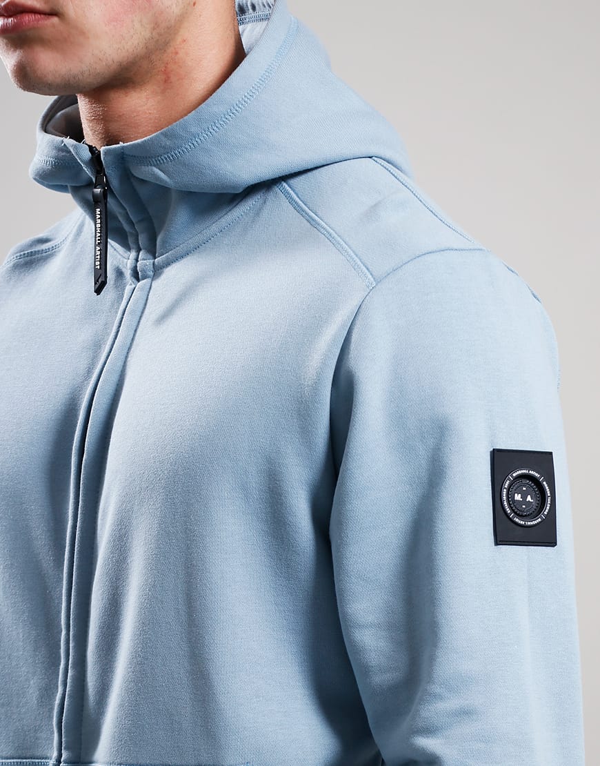 Siren Full Zip Injection Hoodie // Dusk Blue - Image 3