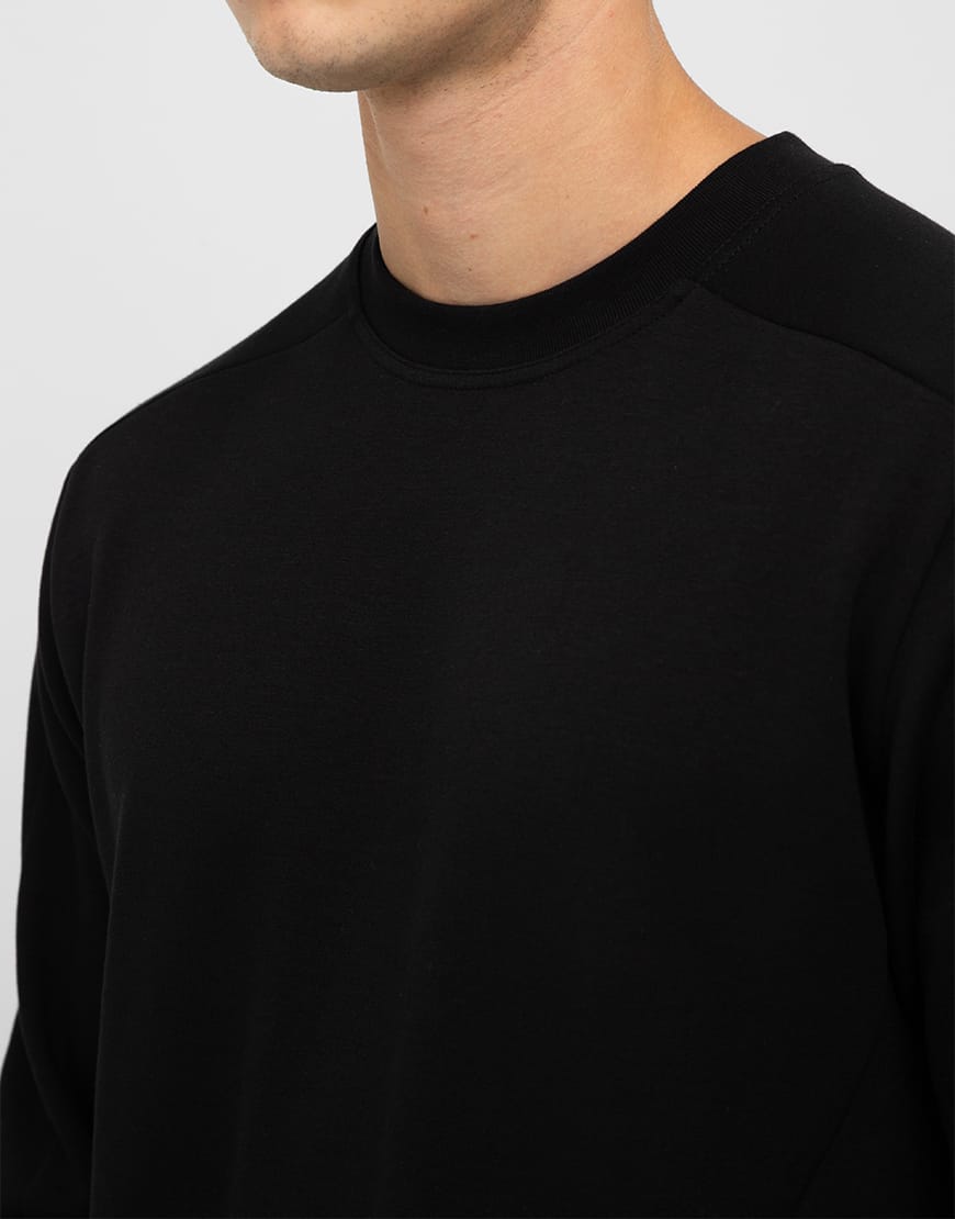 Tecnica Crew Neck Sweat // Black - Image 4