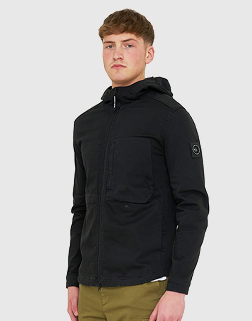 Battaglia Overshirt // Black - Image 11