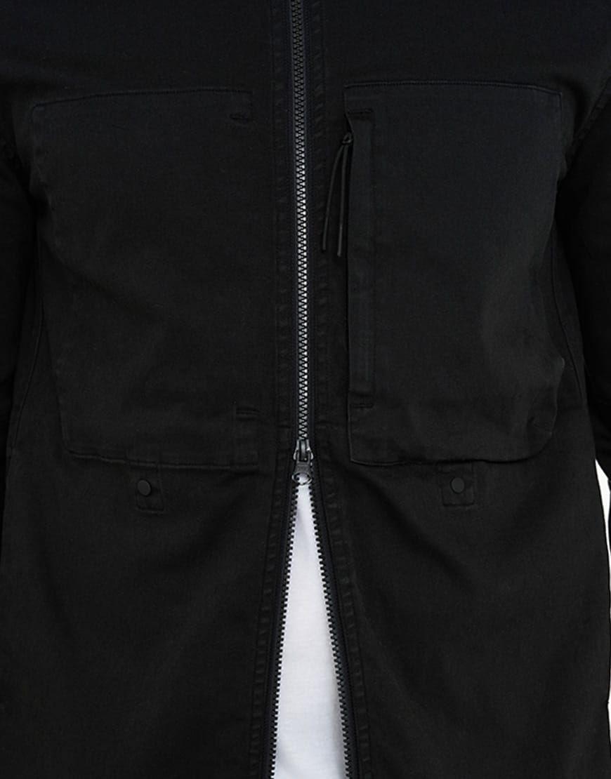 Battaglia Overshirt // Black - Image 8