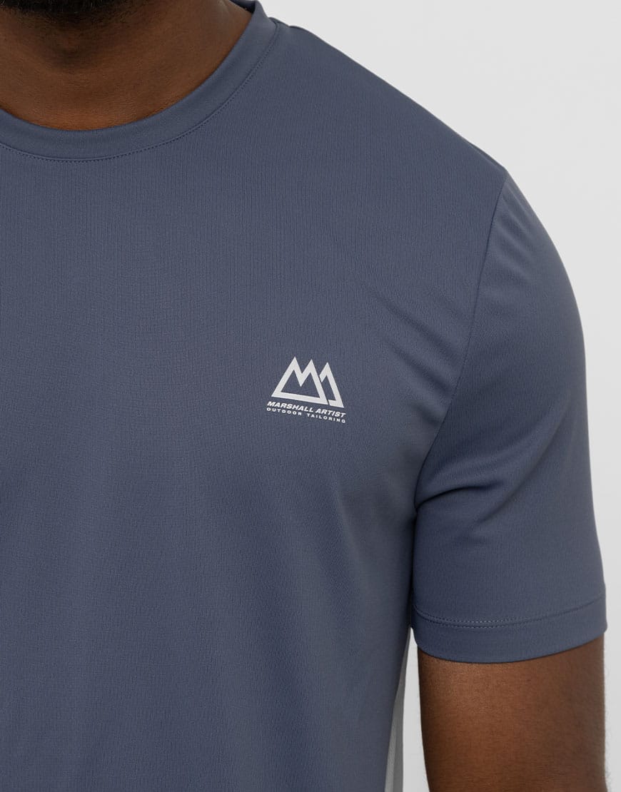 Nevis T-Shirt // Slate Blue - Image 3