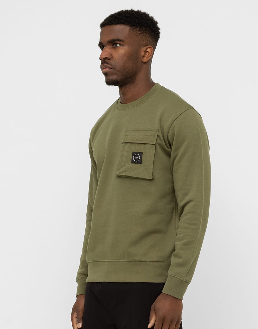 Nevado Crew Sweat // Khaki - Image 6