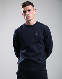 Marchio Crew Neck Sweat // Navy