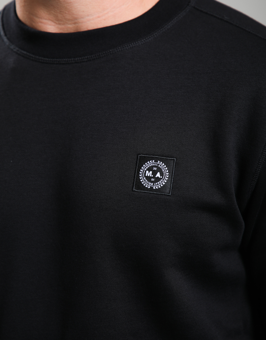 Marchio Crew Neck Sweat // Black - Image 3