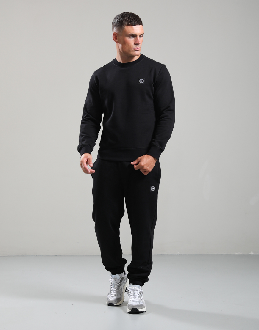 Marchio Crew Neck Sweat // Black - Image 4