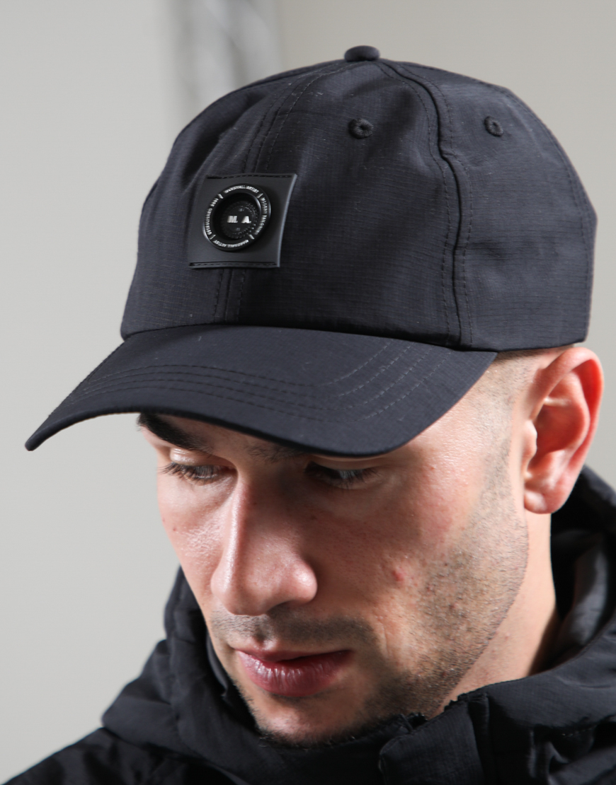Siren Nylon Ripstop Cap // Black