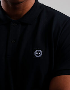 Alternative view of Marchio Polo Shirt // Black