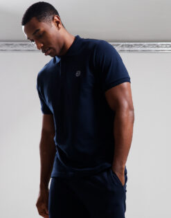 Marchio Polo Shirt // Navy