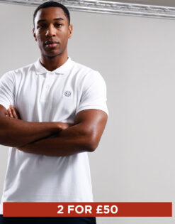 Marchio Polo Shirt // White