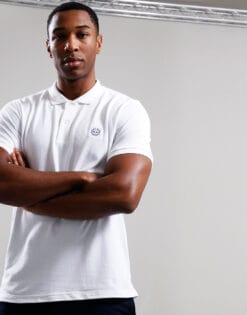 Marchio Polo Shirt // White