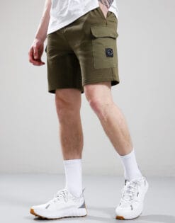 Aksu Jersey Cargo Short // Khaki