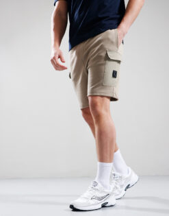 Aksu Jersey Cargo Short // Stone
