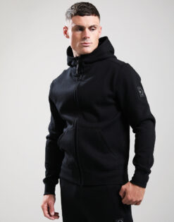 Siren Full Zip Hoodie // Black