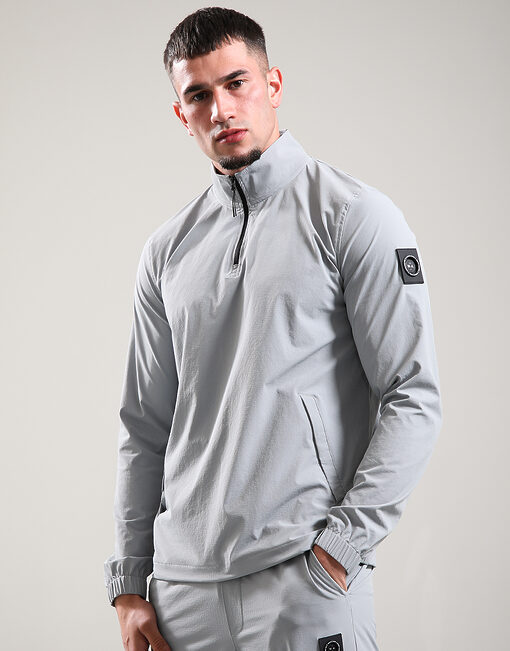 Lennox 1/4 Zip Jacket // Monument Grey