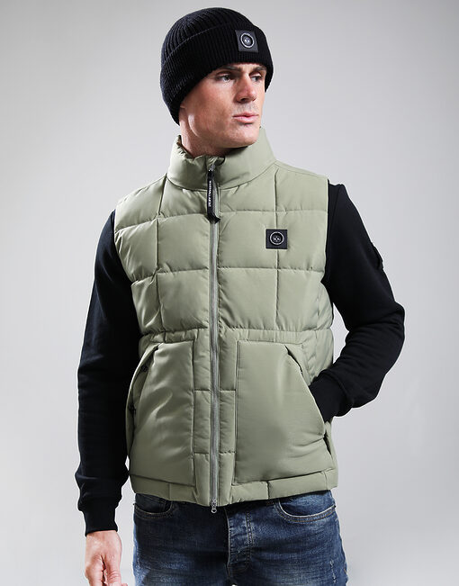Capilano Bubble Vest // Clay