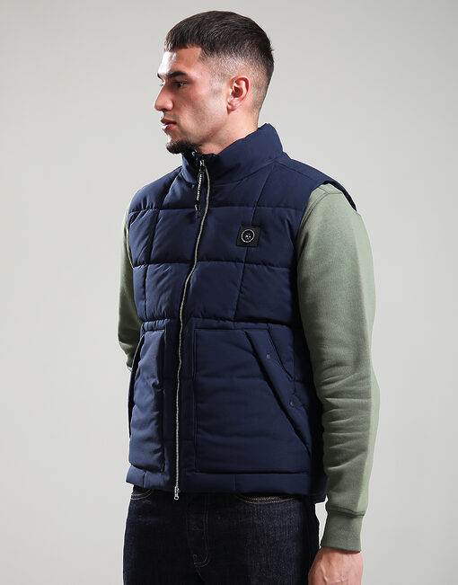 Capilano Bubble Vest // Navy