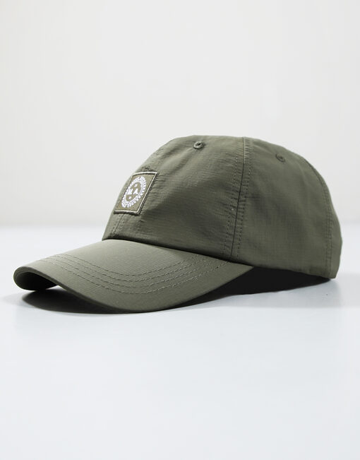 Woven Badge Cap // Khaki