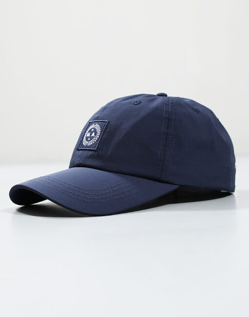 Woven Badge Cap // Navy