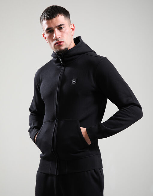 Marchio Full Zip Hoodie // Black