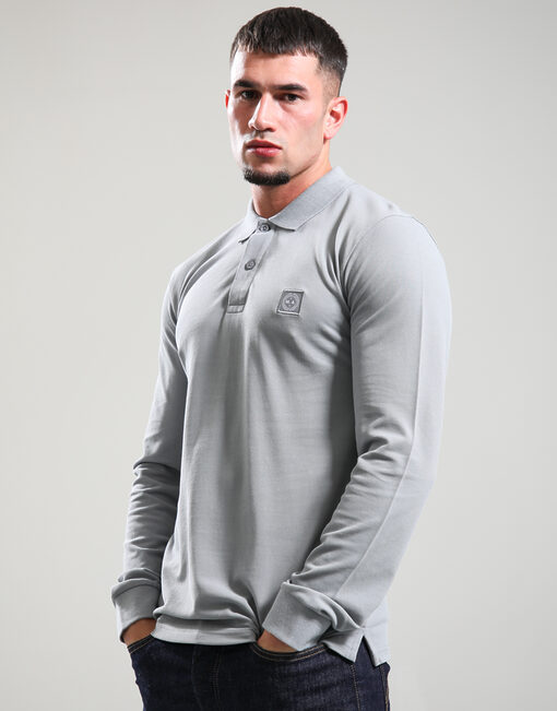 Marchio LS Polo Shirt //  Monument Grey