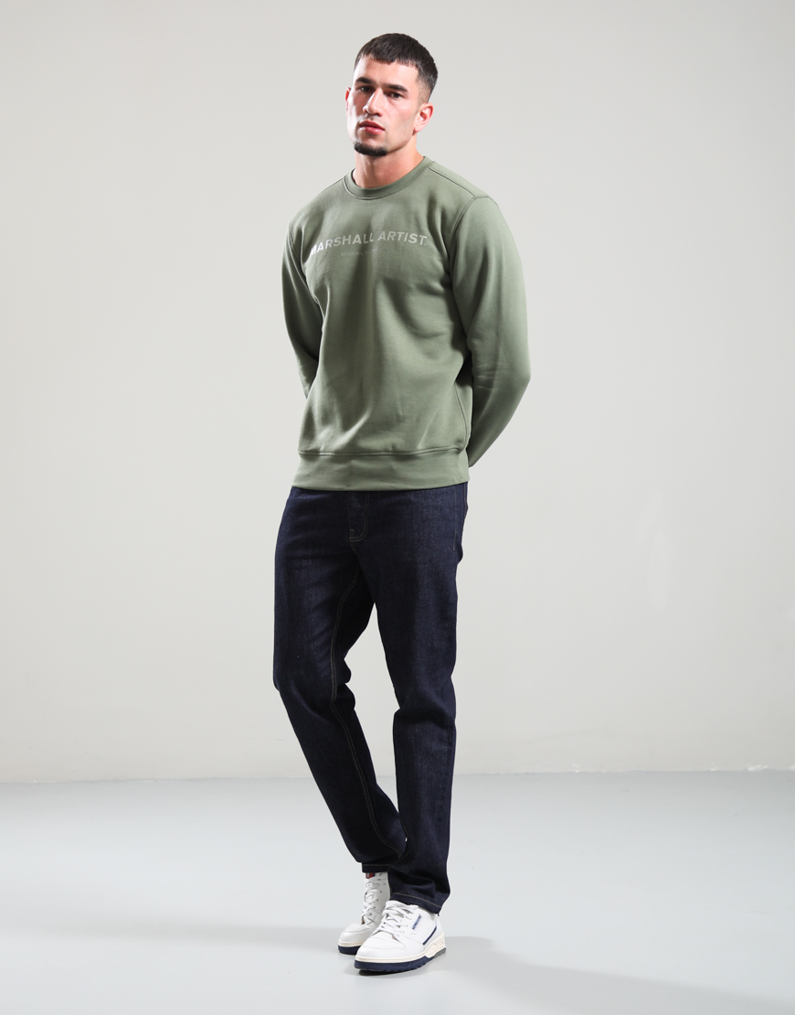 Tonal Stampa Logo Crew // Moss - Image 4
