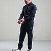 Marchio 1/4 Zip Sweat // Navy - Image 4