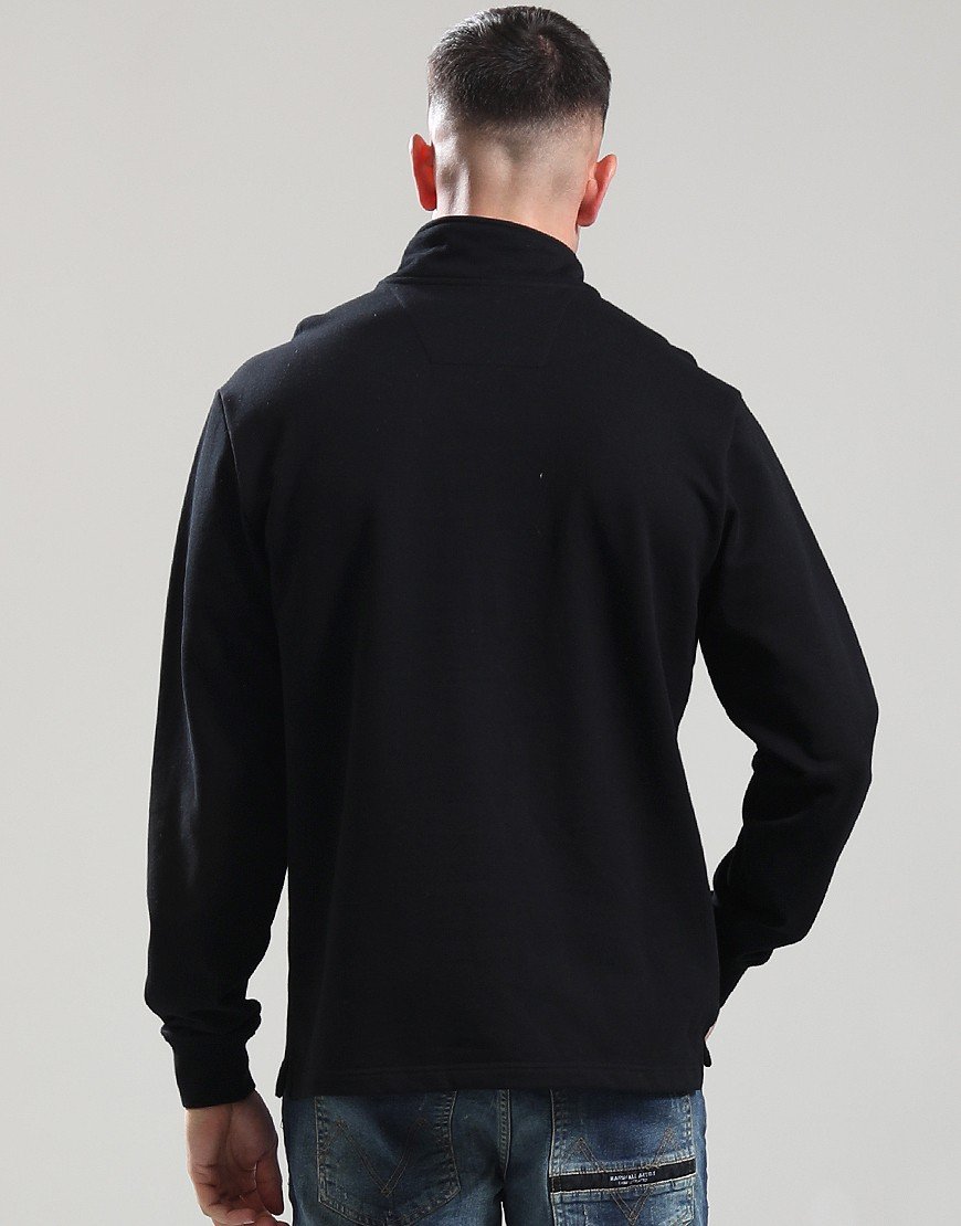 Microsphere 1/4 Zip Sweat // Black - Image 2
