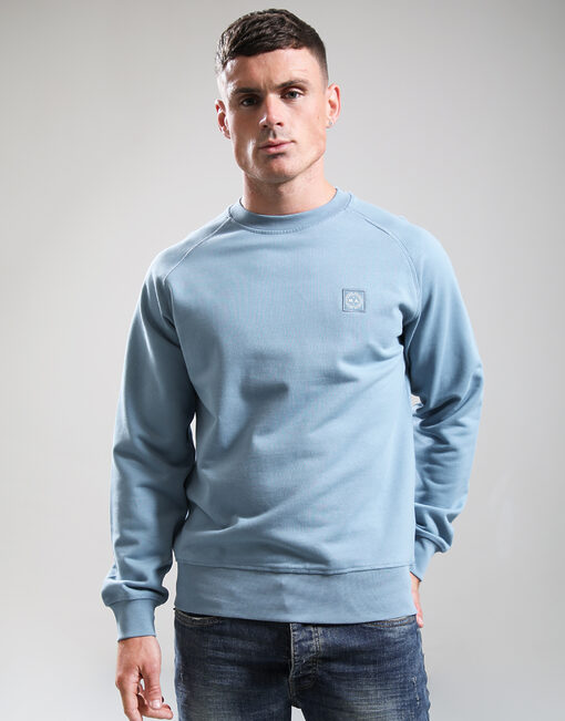 Foundation Crewneck Steel Blue Steel Blue
