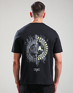 Photek Back Print T-Shirt // Black