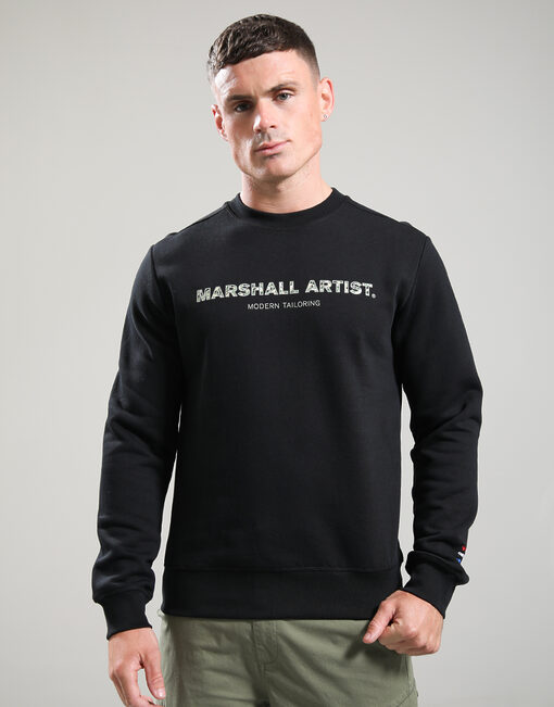 Resurrection Crew sweat // Black