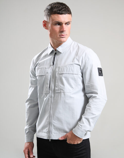 Stratton Overshirt // Ghost Grey