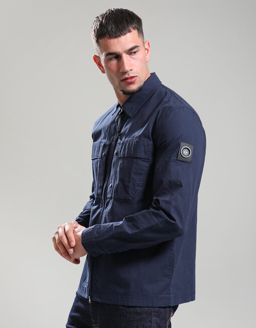Stratton Overshirt // Navy