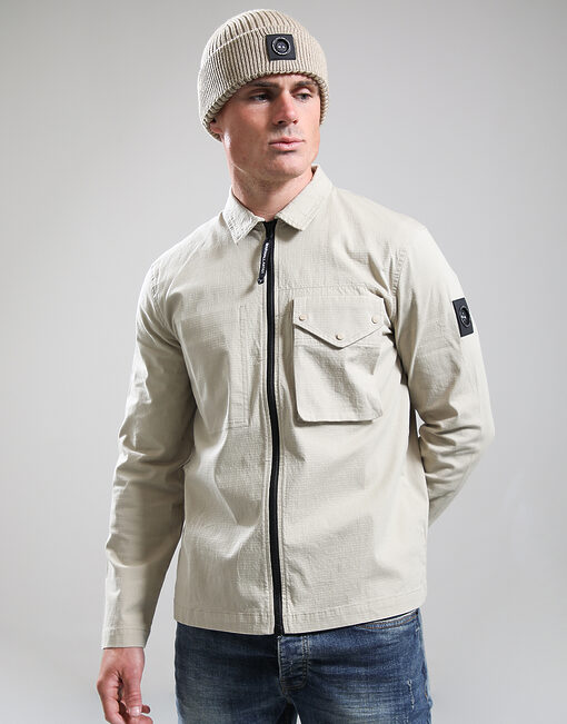 Vena Overshirt // Stone