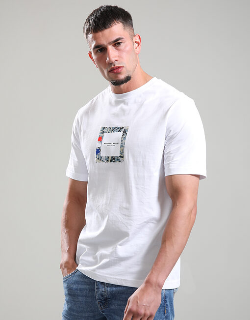 Adored Box Logo T-Shirt // White