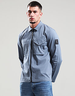 Vena Overshirt // Airforce Blue