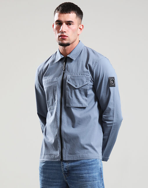 Vena Overshirt // Airforce Blue