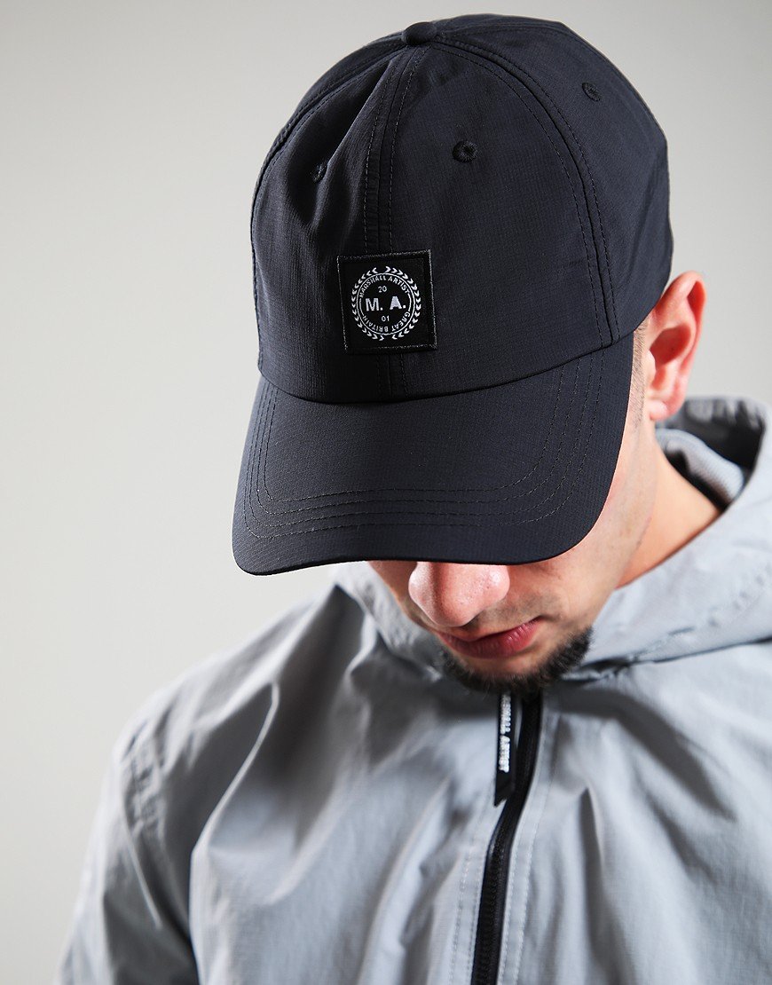 Woven Badge Cap // Black