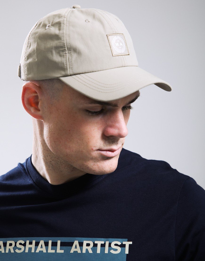 Woven Badge Cap // Stone