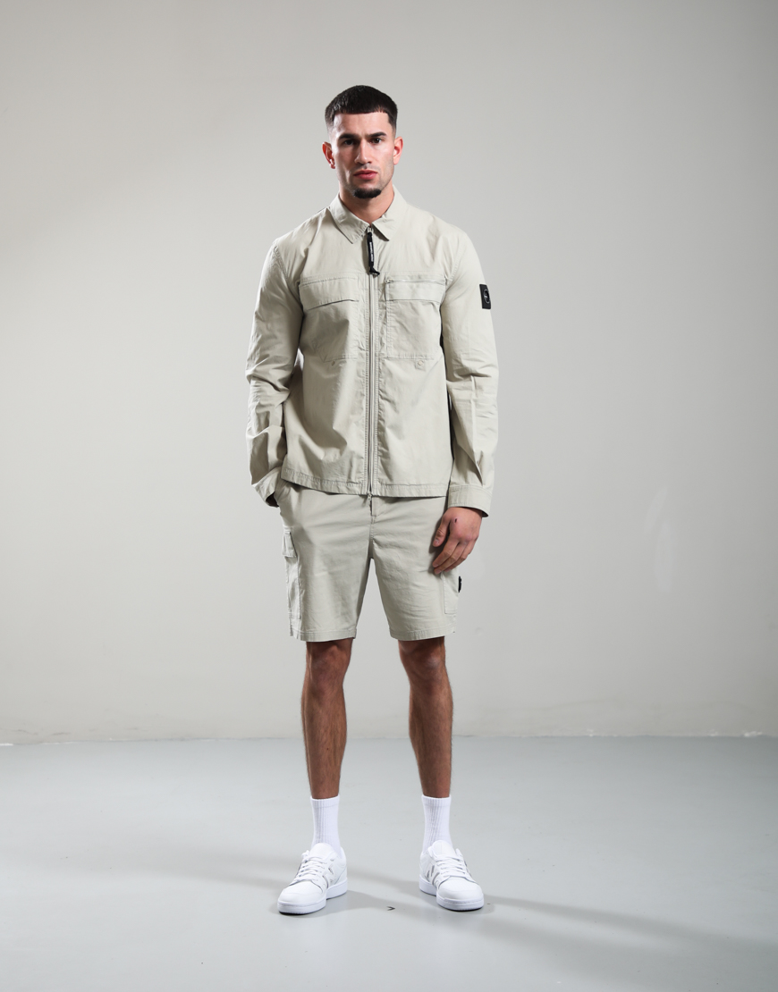 Vanguard Overshirt // Stone - Image 4