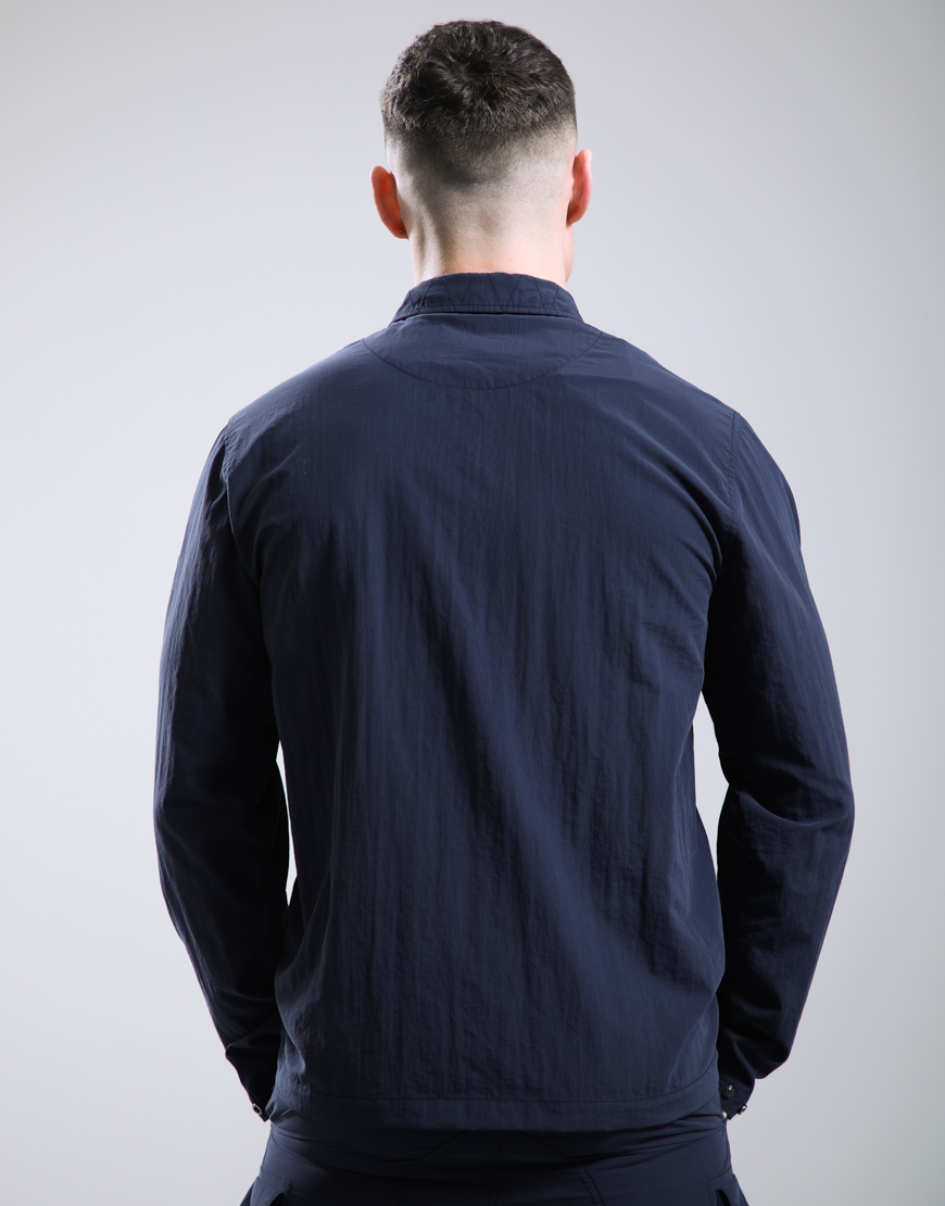 Alternative view of Woodvale Overshirt // Navy