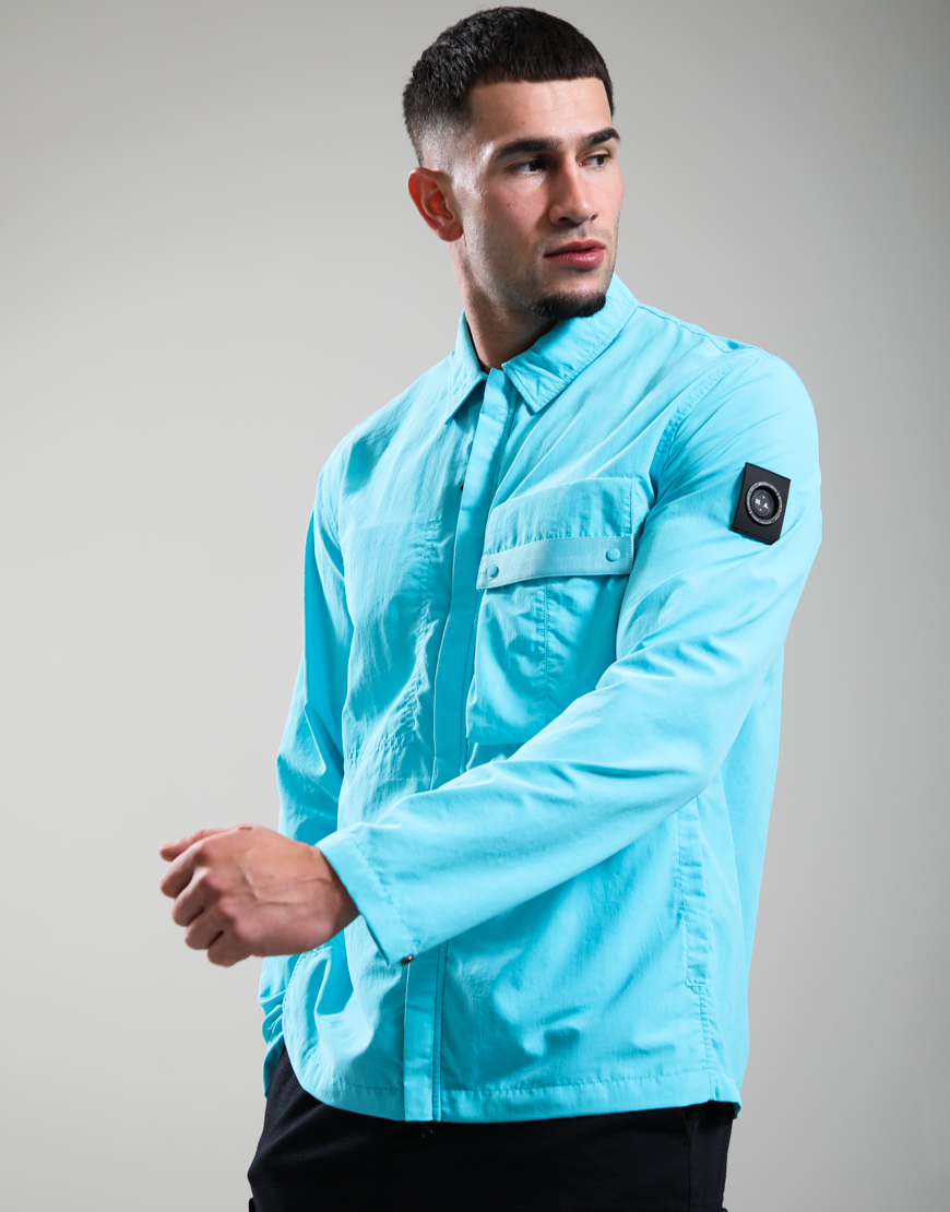 Woodvale Overshirt // Cyan