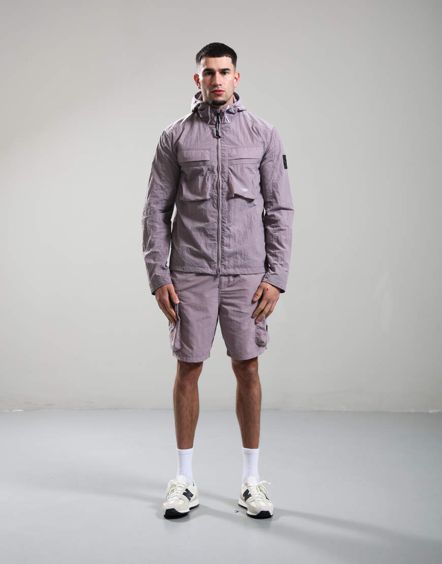 Sicuro Hooded Overshirt // Rose - Image 5