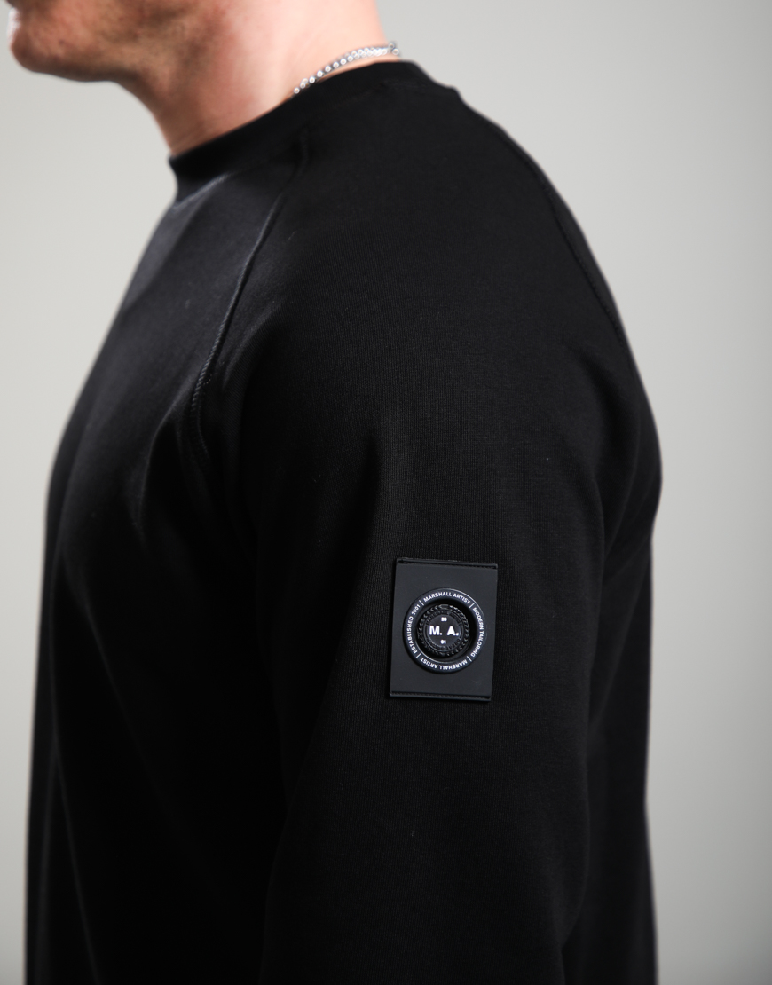 Siren Crew Neck Sweat // Black - Image 4