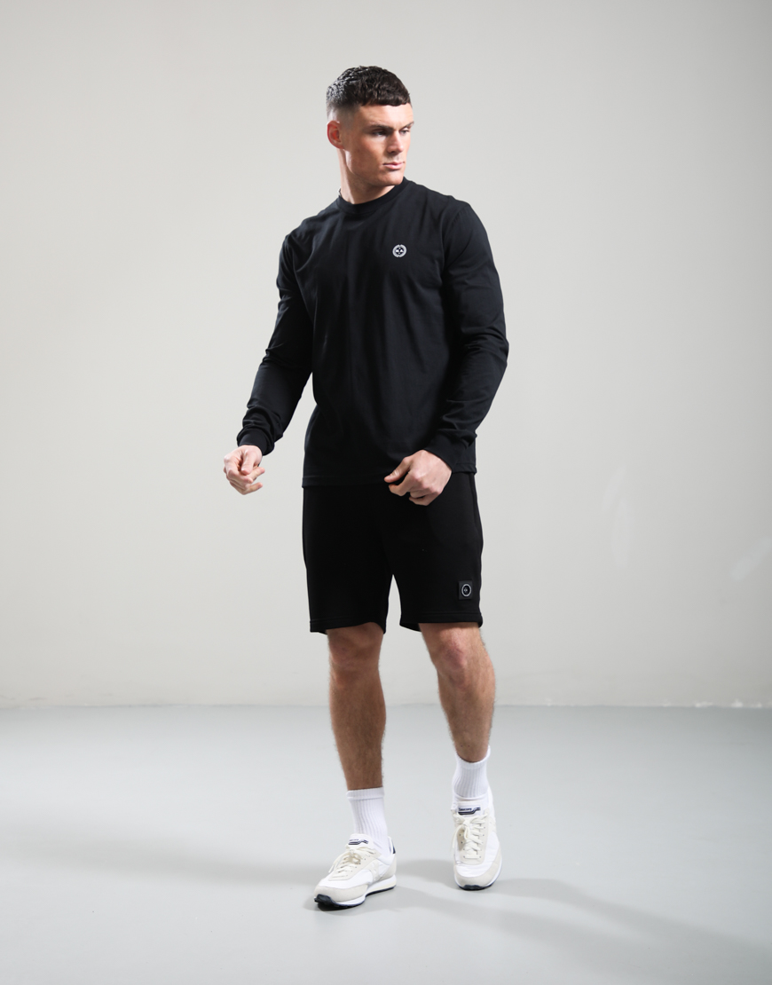 Delta Long Sleeve T-Shirt // Black - Image 4