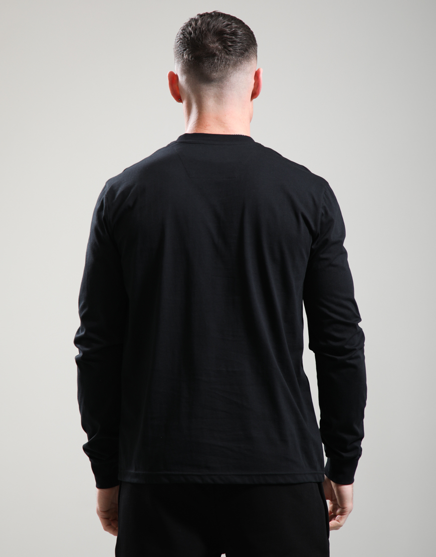 Alternative view of Delta Long Sleeve T-Shirt // Black