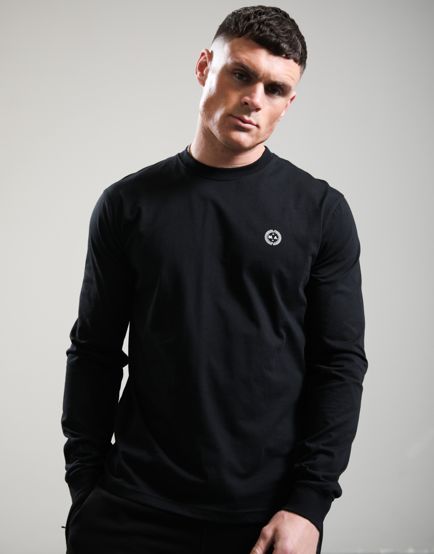 Delta Long Sleeve T-Shirt // Black