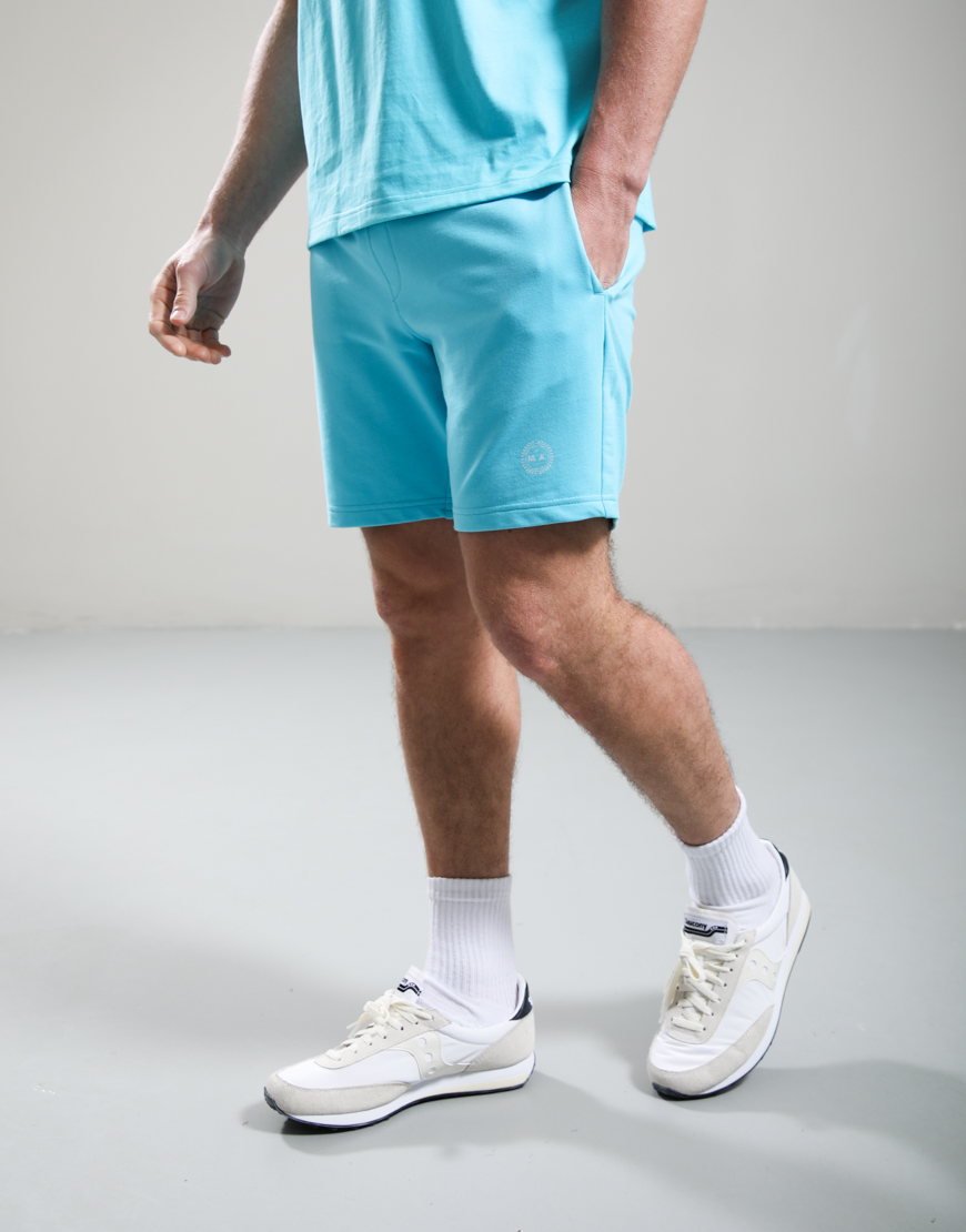 Delta Print Logo Short // Cyan