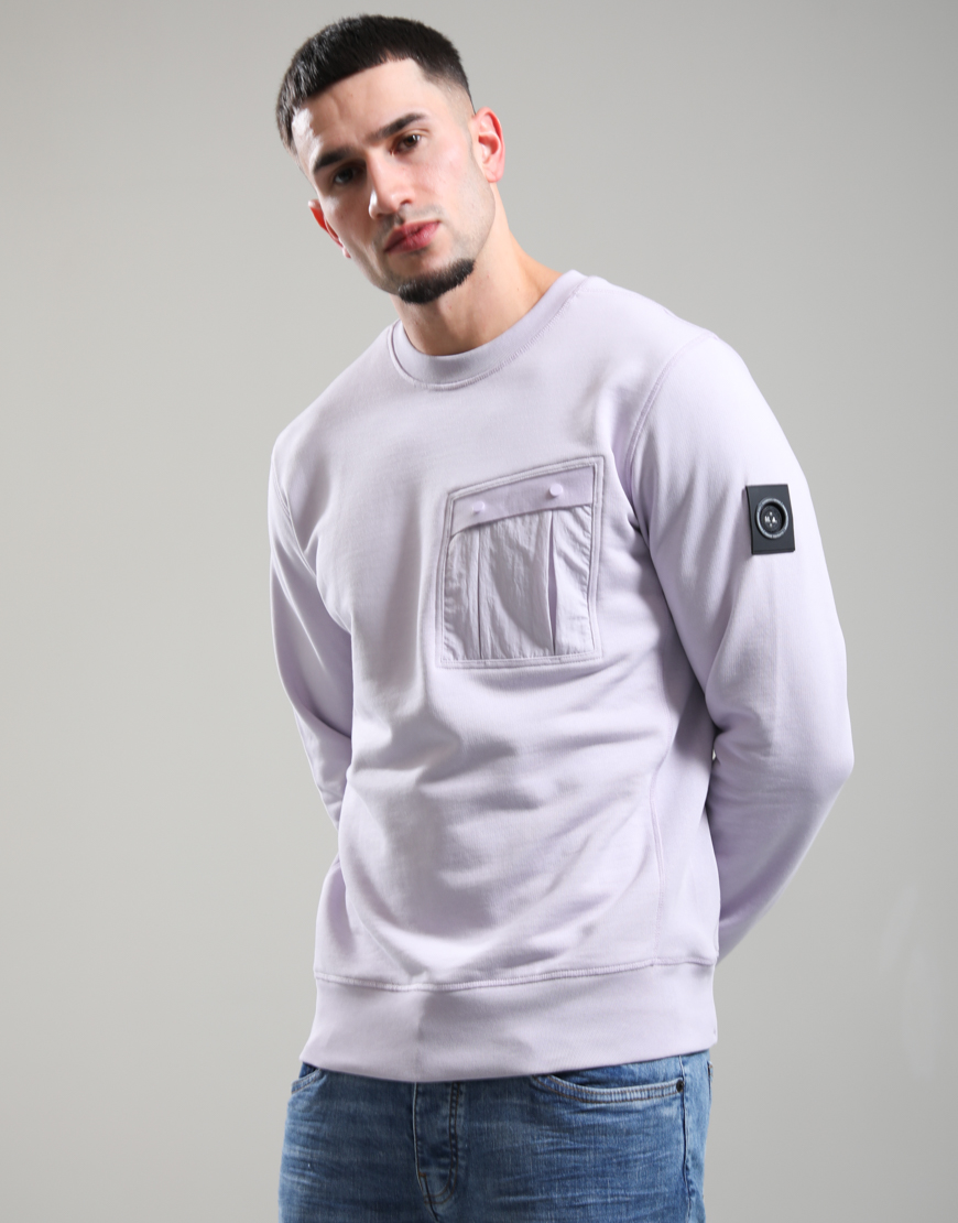 Woodvale Crew Neck Sweat // Light Rose